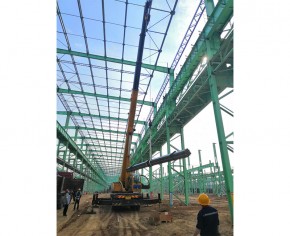 太行鋼鐵施工現(xiàn)場(chǎng)